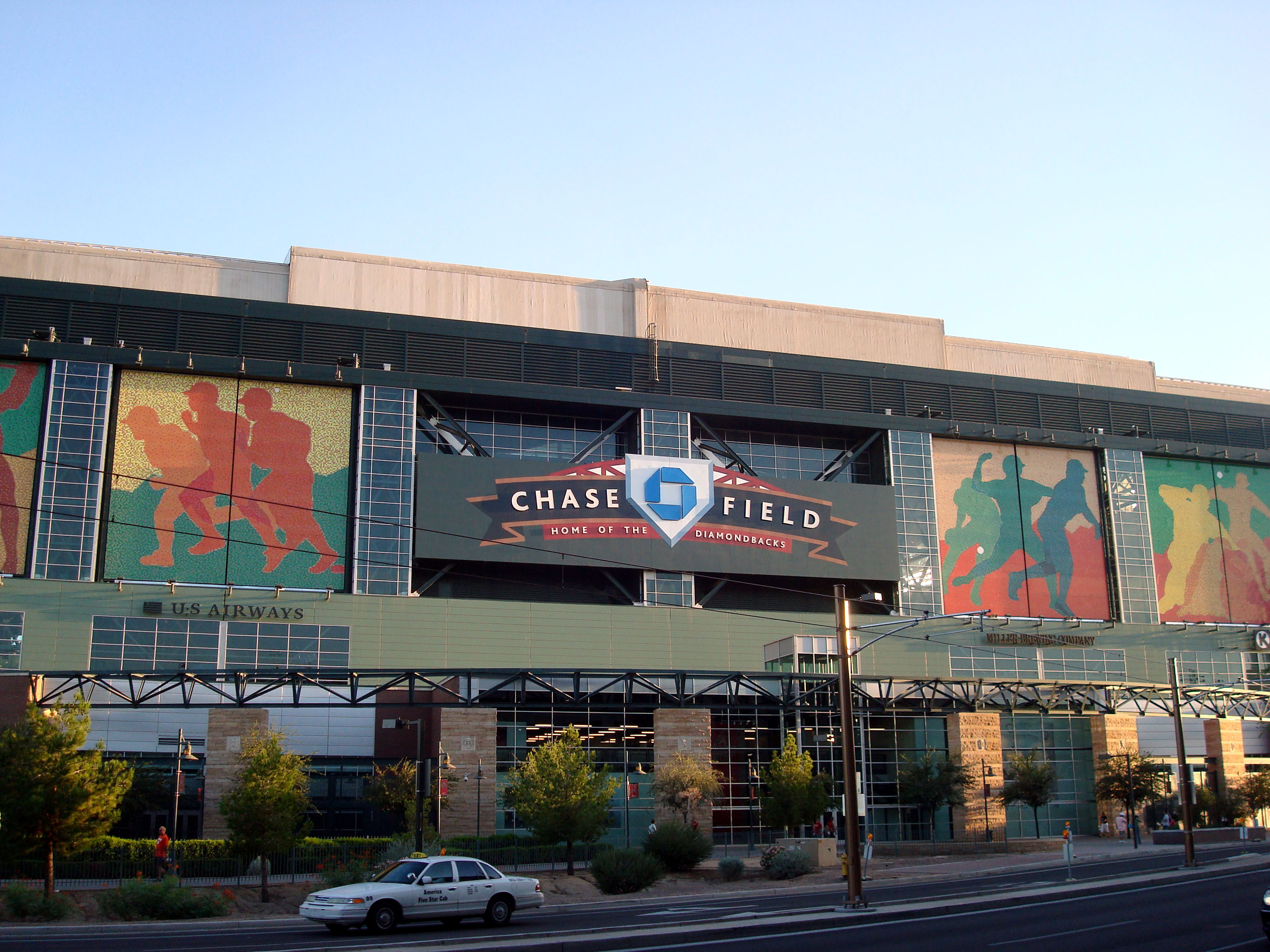 Chase Field outside – Geoff On Vacation